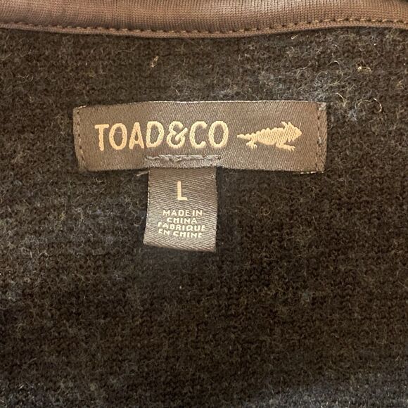 Toad & Co Men’s Telluride Sherpa Hoodie – Blue, Size L - Picture 3 of 14
